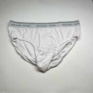 Michael Kors Gray and White Men's Briefs